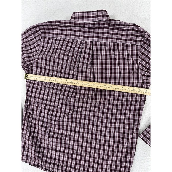 Cutter & Buck Florida State Seminoles Men’s Sz M Square Check Long Sleeve Shirt - Picture 6 of 10